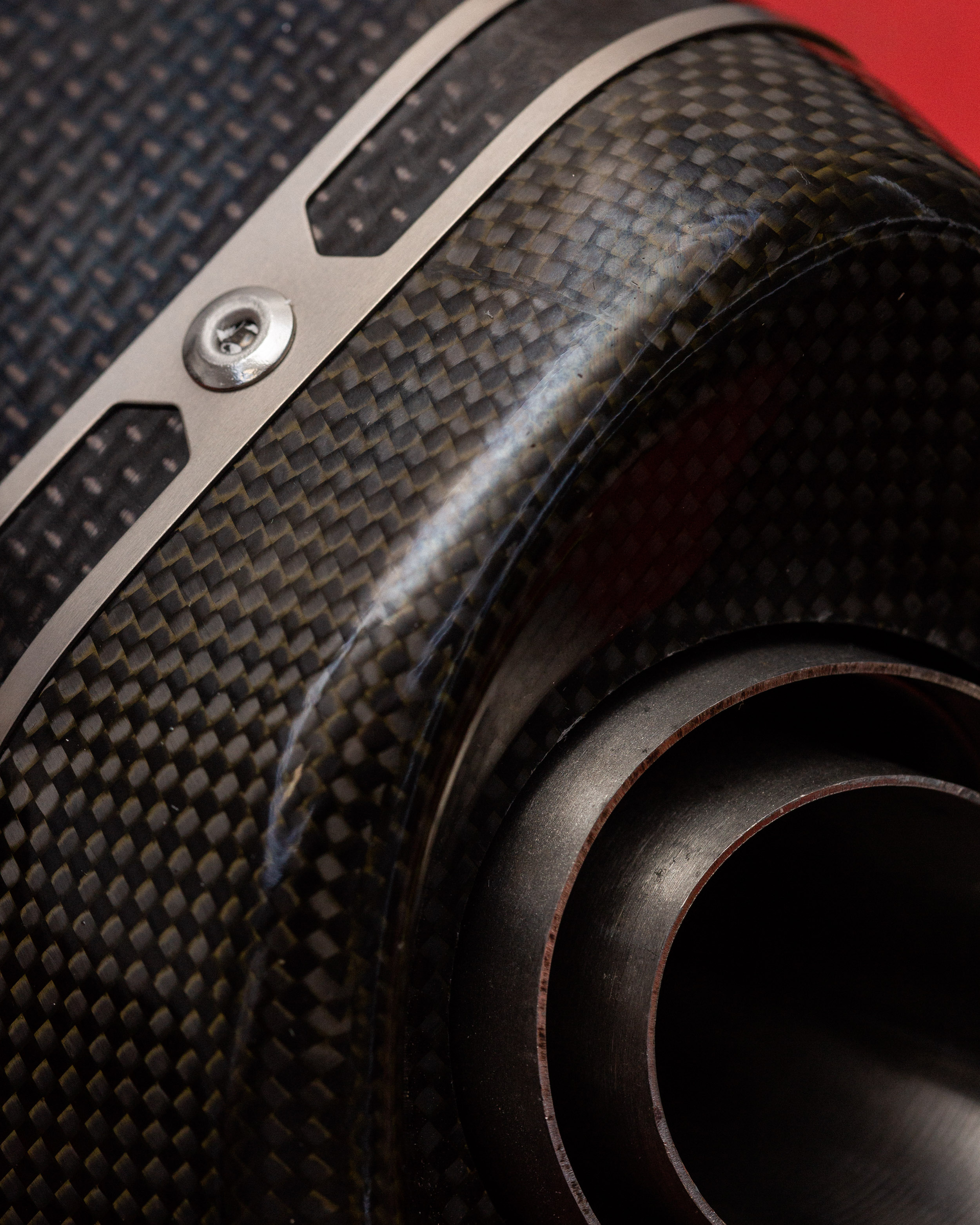 Cartouche akrapovic racing carbone – vue 4