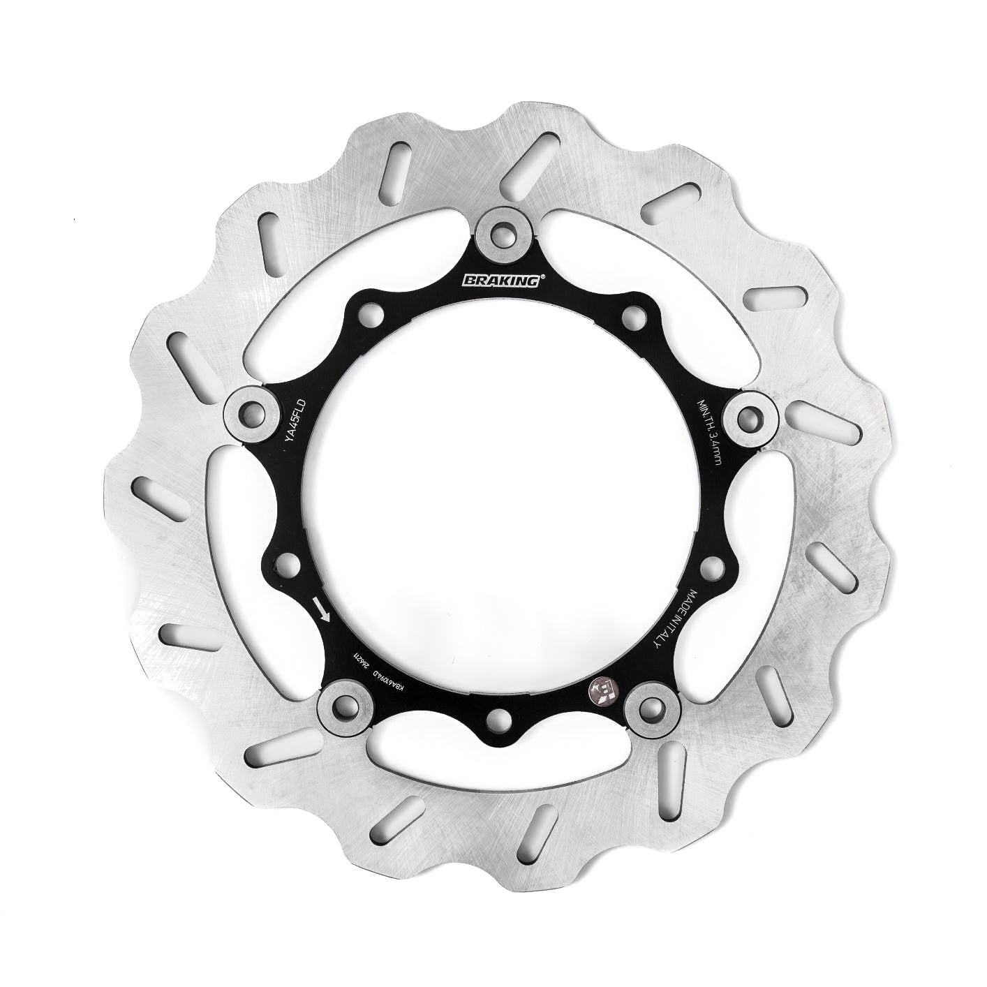 Paire de disque de frein BRAKING flottant TMAX
