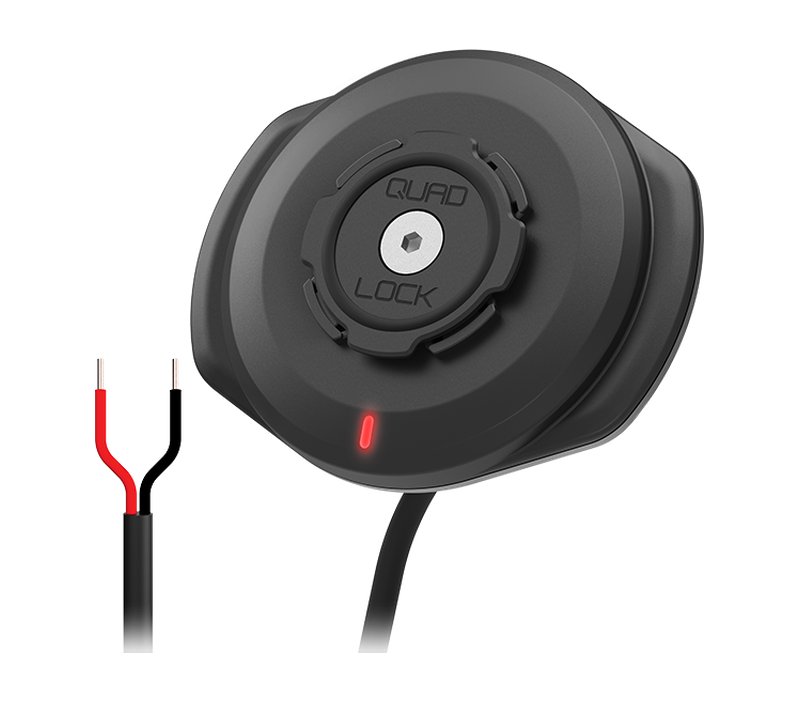 Chargeur induction Quad Lock – vue 3